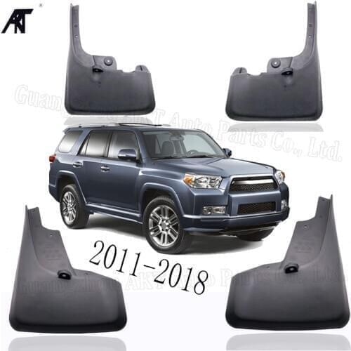 Mud Flap For toyota 4runner 2010-2018 PT769-89110 Set Molded Mud Flaps Mudflaps Splash Guards Front Rear Mud Flap