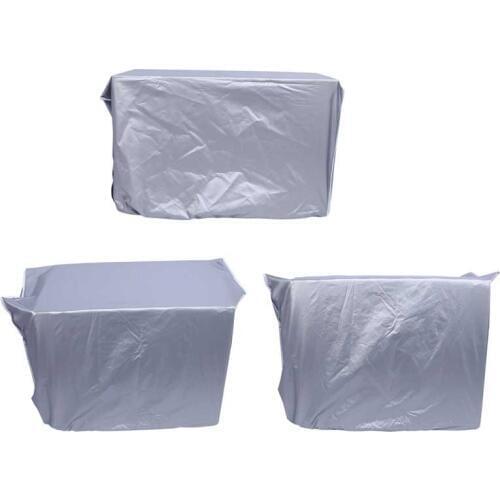 Outdoor Air Conditioner Cover Anti-Dust Anti-Snow Polyester Waterproof Cleaning Cover for DIY Washing Household Cleaning Tools