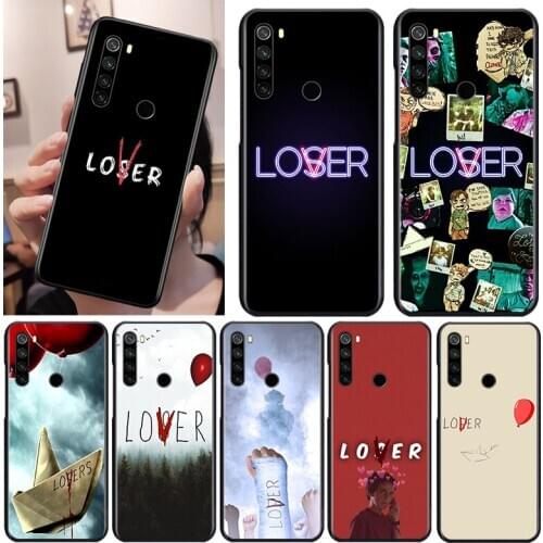 Movie It Losers Club Lover Black Cover For Xiaomi Redmi Note 9 9S 8T 8 7 6 5A 5 4X 4 Pro Max Soft Phone Case