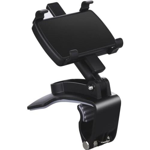 1x/2x 360 Degree Dashboard Car Phone Holder Mobile phone Stands Rearview Mirror Sun Visor In Car GPS Navigation Bracket