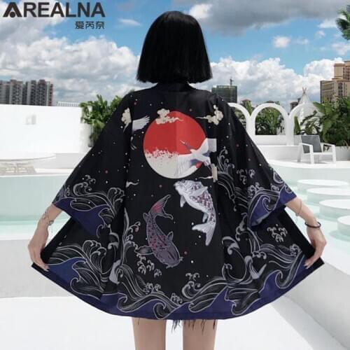 Samurai Crane Japan Haori Hombre Kimono Cardigan Men Women Traditional Japanese Clothing Korean Kawaii Cosplay Anime Obi Yukata