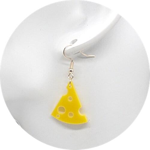 New Fashion Fancy Ladies Irregular Cheese Acrylic Earrings Fashion Jewelry 2020