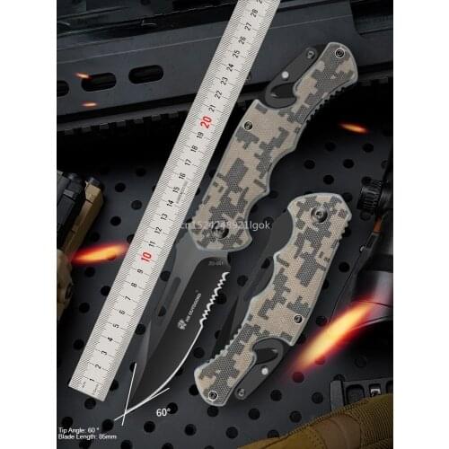 Outer Folding Knife Knife Sharp Portable Knife Field Survival Portable Folding Knife Knife Self-defense Knife Saber