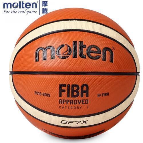 Original Molten GF7X Basketball Official Size 7 Mens Basketball Ball For Indoor Outdoor Training Free With Ball Needle+Mesh Net