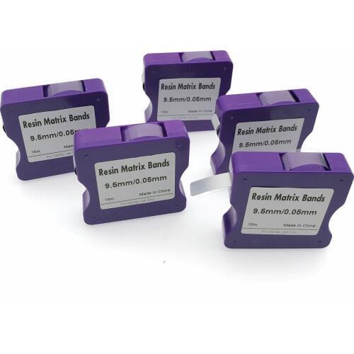 5boxes Dental Striproll restoration Light cured resin clear matrix bands for anterior