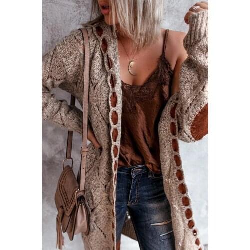 Long Sweater Women Cardigan Vintage Elegant Hooded Autumn Fall Winter Knitted Thick Sexy Korean Japan Harajuku Maxi Streetwear