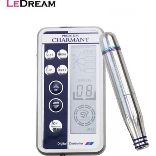 Permanent Digital Makeup Tattoo Pen Machine For MTS Permanent Eyebrow Lip Line Shader Microblading Tattoo Gun Pen
