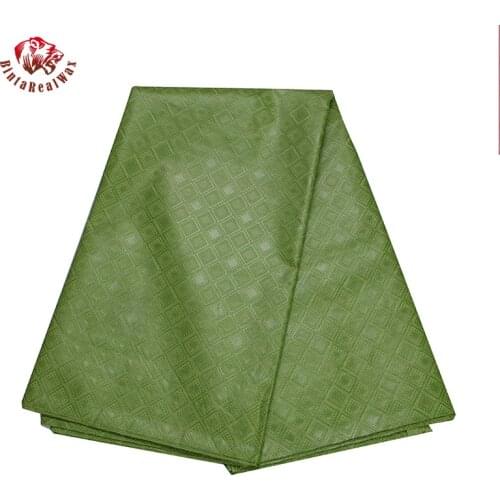 5 Yard/Lot 100% Polyester Jacquard Dress Fabric Bazin Riche 2020 Newest Fabric for Men or Women Cloth for Sewing CS3305