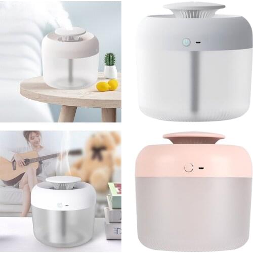 Mist Ultrasonic Air Humidifier USB Aroma Difuser 2400ml Whisper Quiet for Baby Room