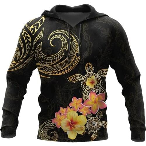 Amazing Polynesian Tattoo Turtle 3D Print Unisex Deluxe Hoodie Men Sweatshirt Streetwear Zip Pullover Casual Jacket Tracksuit-42