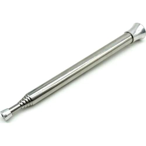 Cooking Survival Blow Fire Tube Fire Starter Tube Retractable Stainless Steel Camping Blow Fire Tube Tools