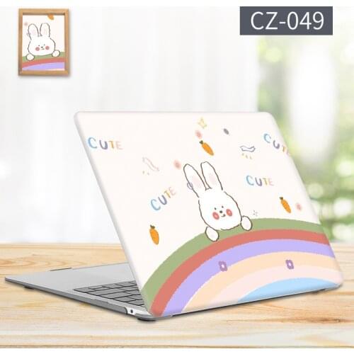 Funny Bunny Bear Rainbow Lucky Cute Laptop Sleeve for Huawei Mate Book 13 Intel Laptop Case 15 Inch for Huawei Matebook D14 D15