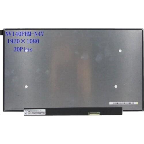 14.0''laptop Lcd Display Screen Matrix IPS Panel NV140FHM-N4V FRU 5D10W87242 FHD 1920X1080 30Pins