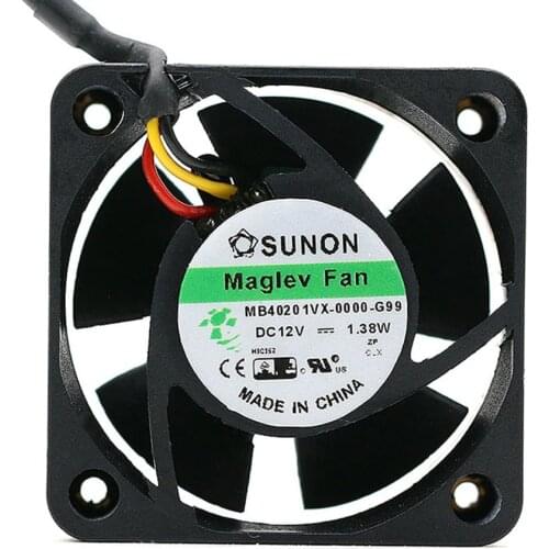 1pcs DC12V 1.38W MB40201VX-0000-G99 40*40*20MM 40mm Speed Signal case axial cooling fan