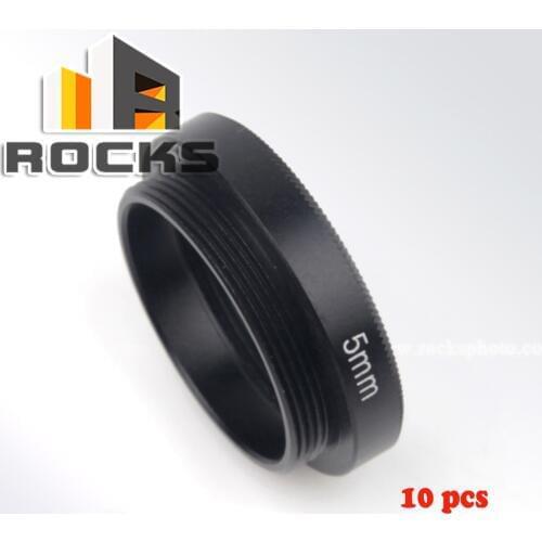 10 pcs 5mm C-CS Mount Lens Adapter Ring Extension Tube Suit for CCTV Security Camera digital x10