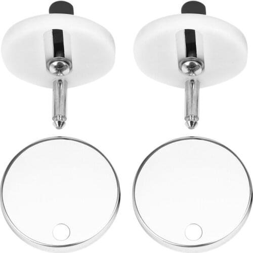 2pcs New Sets Toilet Seat Screws Top Fix Hinge Pack Repair Tool Replacement