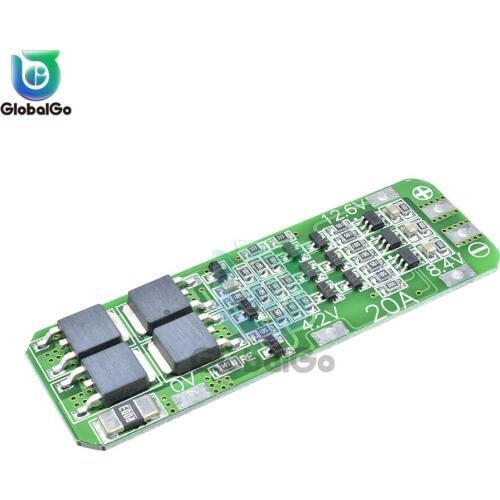 3S 20A Li-ion Lithium Battery 18650 Charger PCB BMS Protection Board For Motor Lipo Cell Module 12.6V - 13.0V