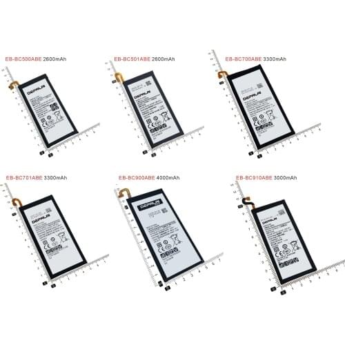 EB-BC910ABE EB-BC500ABE EB-BC501ABE EB-BC700ABE EB-BC701ABE EB-BC900ABE Battery For Samsung C910 C10 C5 Pro C5000 C7 C7000 C9