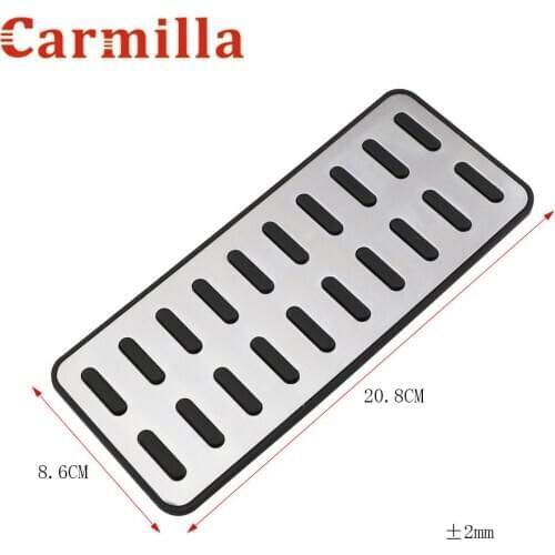 1Pc Car Pedals Foot Rest Pedal Cover for Hyundai Ix25 Creta Accent Verna Solaris Elantra I30 for Kia K2 Rio Soul KX3 K5 Optima
