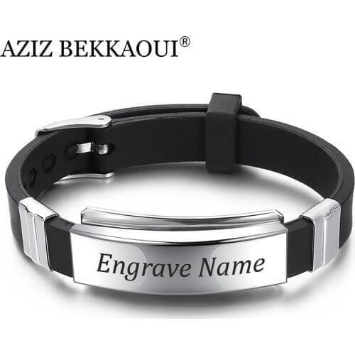 AZIZ BEKKAOUI Men's Leather Bracelets