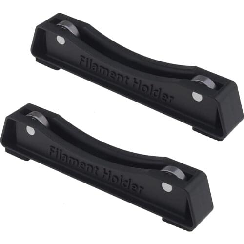 3D Printer Filament Holder With Bearings Brackets Black for PLA/ABS Adjustable Consumable Spool Fixing Racks