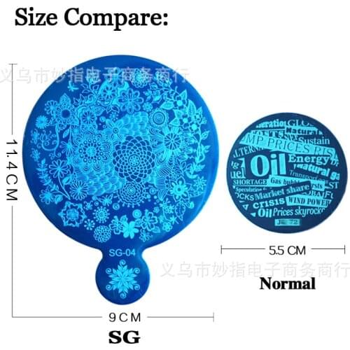 DIY nail art plates Nail Polish Print tainless Steel Nail Template Manicure Stencil Tools Stainless Steel