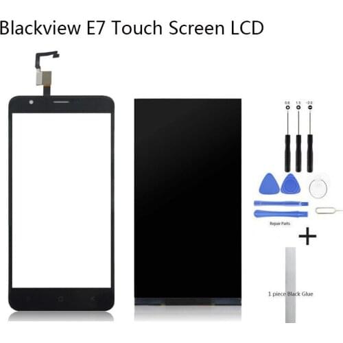 For Blackview E7/E7S LCD touch screen 5.5inch MTK6737 MTK6580 mobile phone LCDS For Blackview E7/E7S combo LCD Without Frame