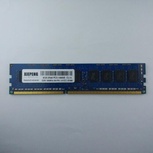 For MacPro6,1 ME253LL A1481 MD878LL MQGG2LL Memory 16GB 2Rx4 PC3-14900 Registered ECC DDR3 8GB 1866MHz 15000 Unbuffered ECC RAM