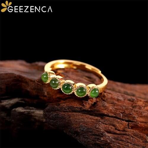 GEEZENCA Women's Gold Rings