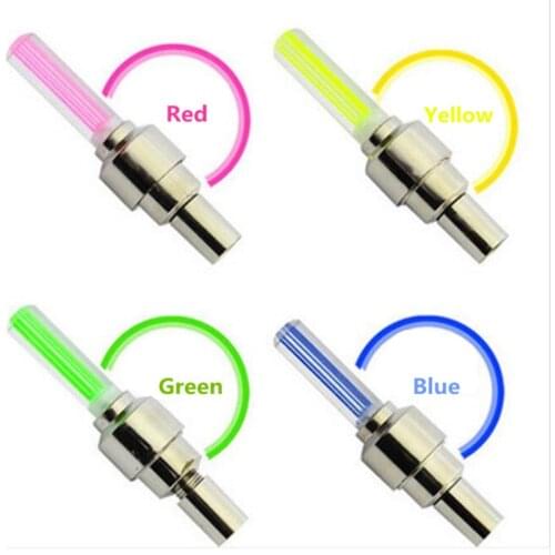 Hot Fluorescent Stick Gas Nozzle Lamp Car Wheel Decorative Lamp for Toyota Camry Highlander RAV4 Crown Reiz Corolla Vios Yaris