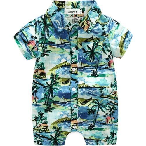 Summer Baby Boys Clothing Shorts Rompers Child Jumpsuit Infant Clothes Kids Coco Baby Costumes