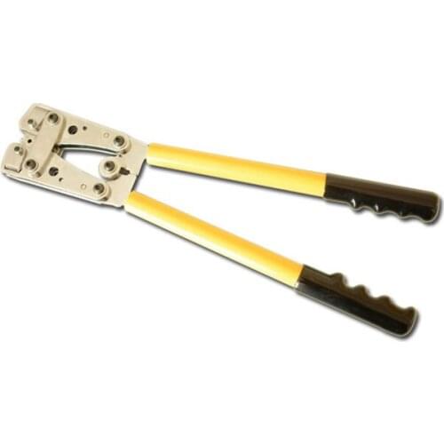 Mechanical crimping pliers, copper and aluminum open nose cable terminal, cold crimping hand tool