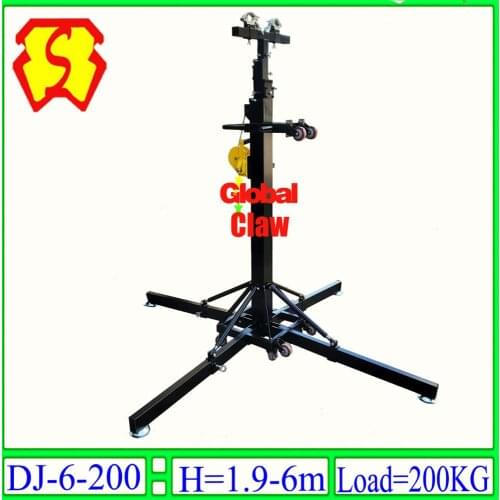 Truss Lifter Heavy Duty Crank DJ stand for small events