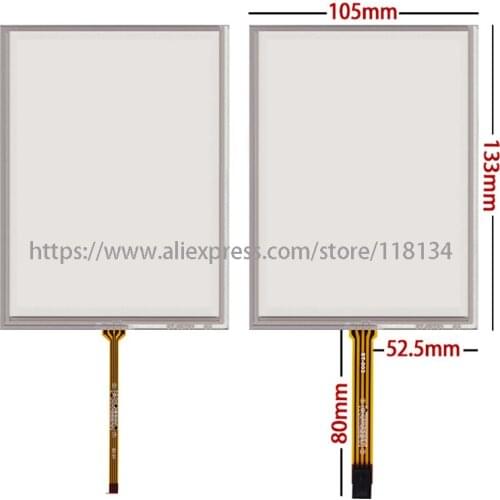 New 5.7inch 4wire 132mm*105mm touch panel For TP177A TP177B 6AV6 642-0AA11-0AX1 132*105mm Touch screen