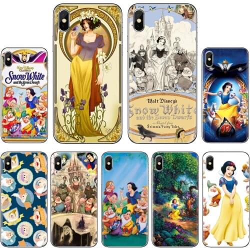 For Xiaomi poco X3 nfc F2 Pro M3 Mi 5X 6X Max Mix 1 2 2S 3 Mi5 Mi6 Mi3 Mi4 SEVEN-DWARFs-C-SNOW-WHITE-the Silicone Phone Cover