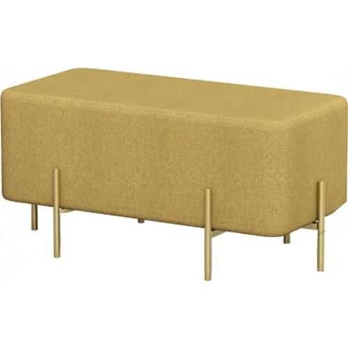 Nordic cloakroom pier into the door to wear shoes, step into the door to change shoes stool preferred steel pipehightemperature