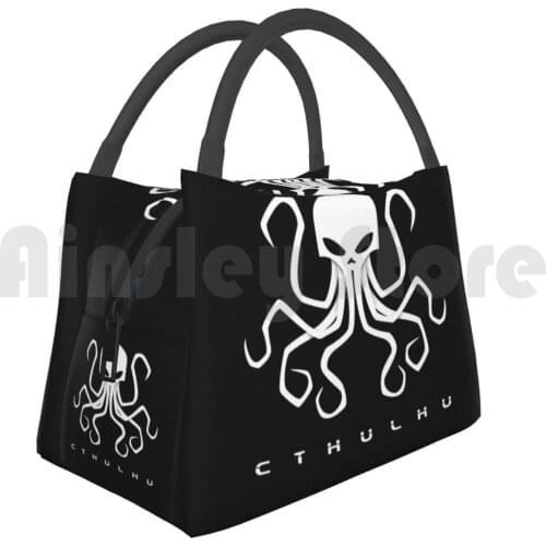 Cooler Lunch Bag Picnic Bag Chtulhu The Call Of Cthulhu Cthulhu Pieuvre Octopus Squid I Gor The