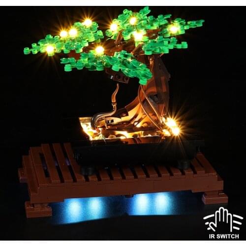Led Light Kit Building Blocks Bonsai Tree For LEGO 10281 (Only Light Kit Included)
