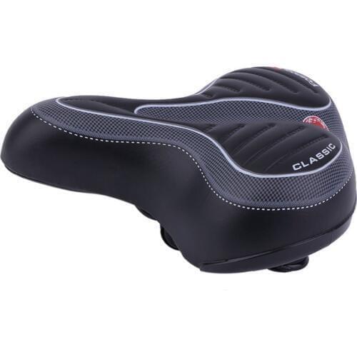 Comfortable Wide Big Bum Bike Bicycle Gel Saddle Pad Cruiser Extra Sporty Soft Saddle Seat Cover For MTB Road Bike