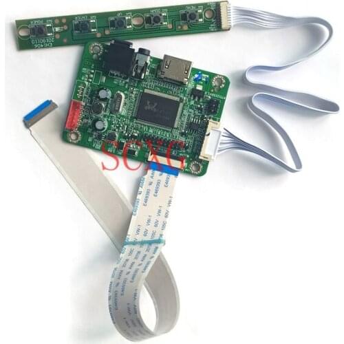 WLED Drive display controller board EDP 30-Pin 1366*768 HDMI-compatible Laptop Fit B140XTN01.0/1 B140XTN02.1/4/6/9/A/D/E DIY kit