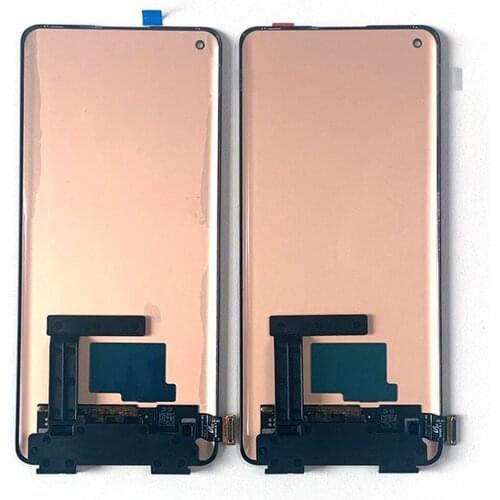 Replacement Phone Touch Screen for OnePlus 8 Smartphone External Curved Screen Glass Cover LCD Screen Assembly