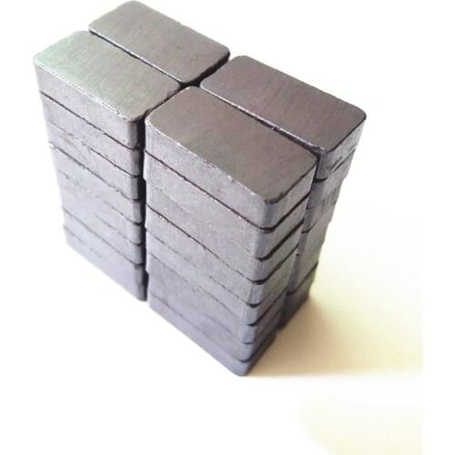 100pcs Ceramic Magnet Block 20x10x4 mm Ferrite Bar Permanent Magnets for WhiteBoard Home Use