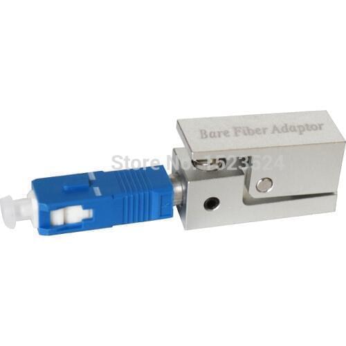Free Shipping Fiber Flange Fiber Square Type SC Bare Fiber Adaptor SC Bare Fiber Adapter