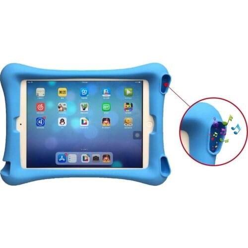 Case For iPad Air / Air 2 cover For iPad 2018 / 2017 Soft Silicone Stand Kids Shockproof Tablets Coque For iPad Pro 9.7 Fundas