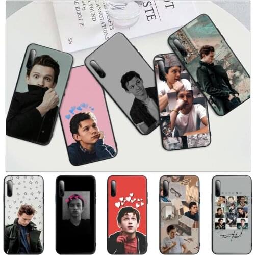 Tom Holland Black Rubber Mobile Phone Cover Case For Samsung A51 A71 A50 A21 A20 A20E A31 A30 A40 A70 A01 A10 A11 A30S
