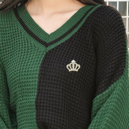 Cytheria gold silver color crystal zircon crown queen princess pins Brooches for Women Royal palace party Jewelry Gifts