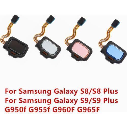 Repair Home Return Menu Button Fingerprint Sensor Flex Cable For Samsung Galaxy S8 S9 edge Plus G950F G960F G965F G955F Note 8