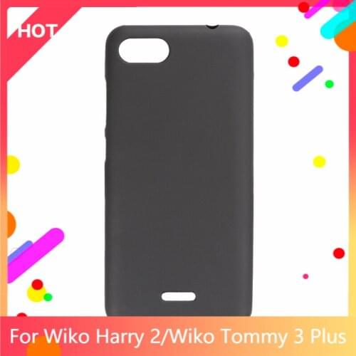 Harry 2 Case Matte Soft Silicone TPU Back Cover For Wiko Tommy 3 Plus Phone Case Slim shockproof