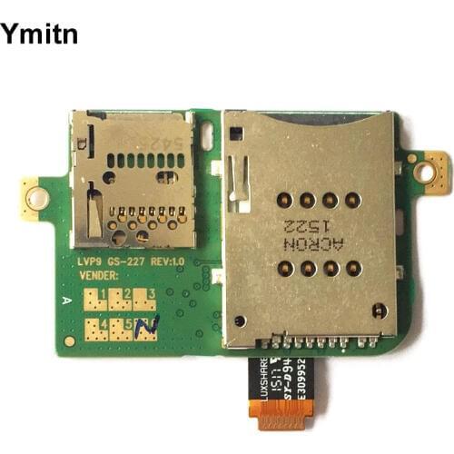 Ymitn Micro SD TF & Sim Card Tray Slot Flex Cable For Lenovo Tablet A7600 A7600H A7600F A7600HV 3G version