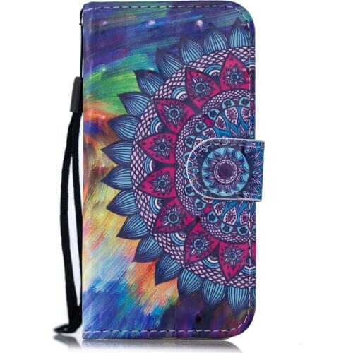 Leather caseCase For Xiaomi Mi 9 9T A3 A2 A1 5X 6X Redmi Note 6 7 8 Pro K20 Book Flip Phone Cover Card Slot 3D Painted Wallet Le